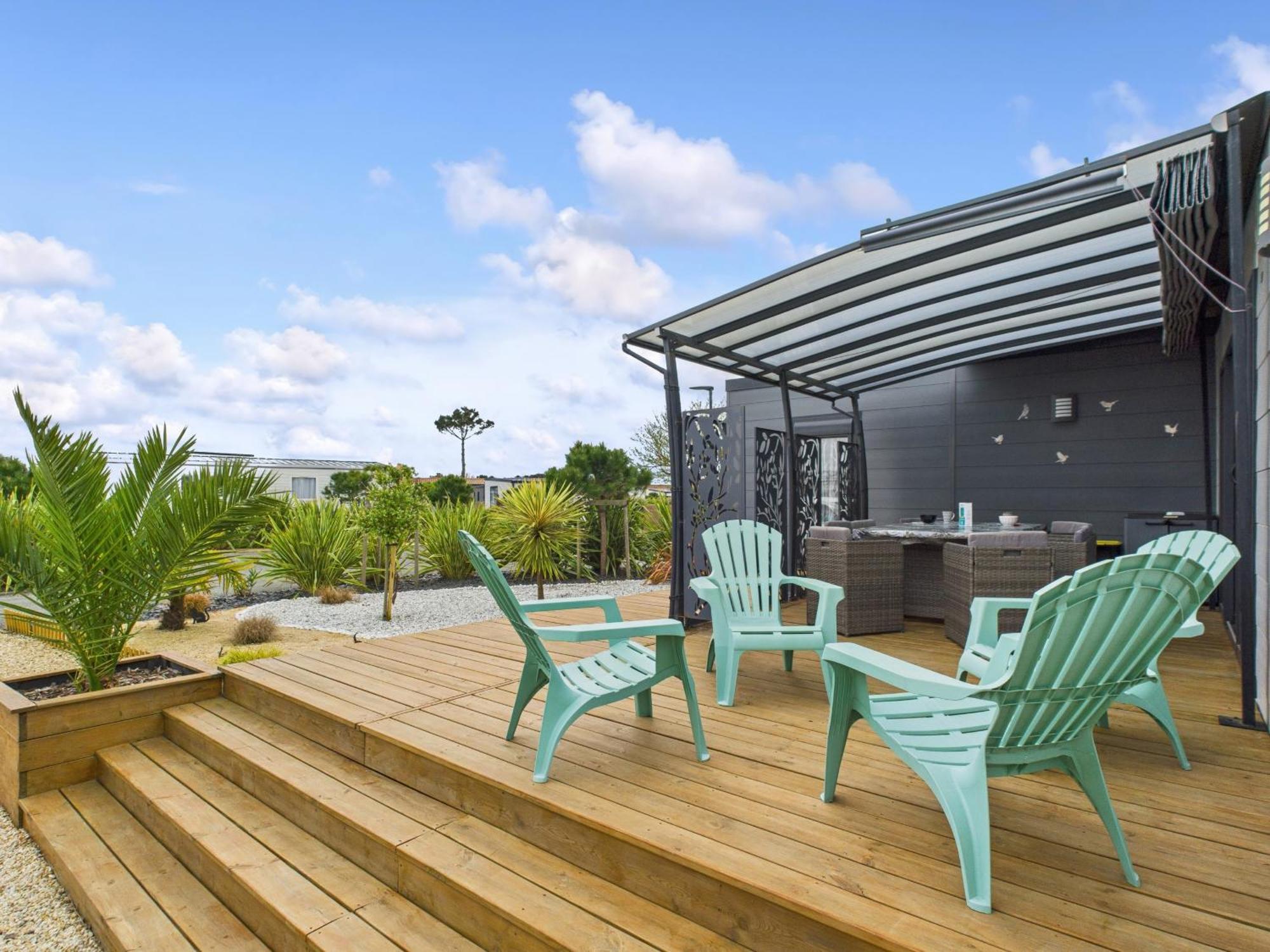 Joli Chalet Pour 6 - Domaine Avec Piscine Бретиньоль-сюр-Мер Экстерьер фото