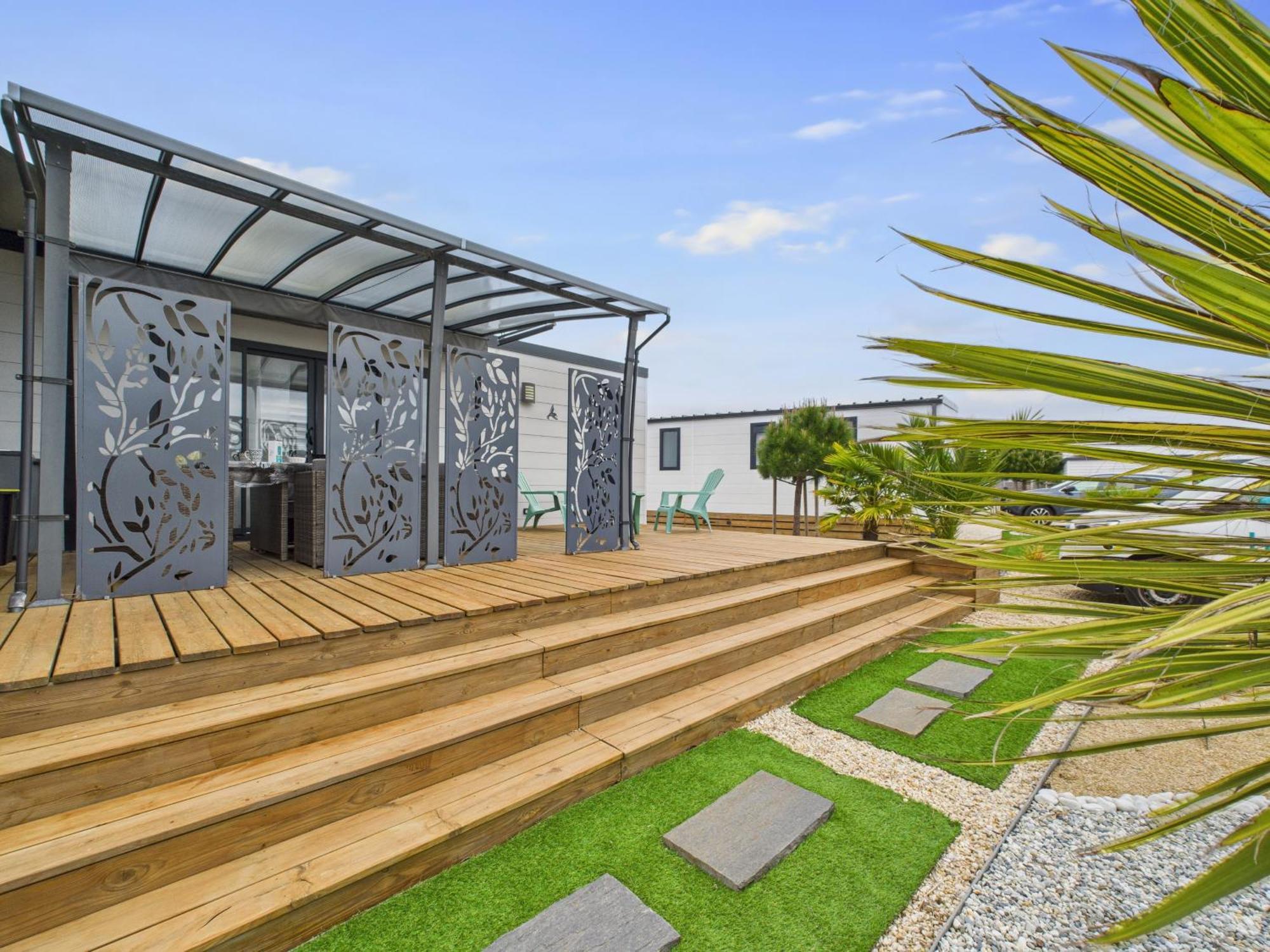 Joli Chalet Pour 6 - Domaine Avec Piscine Бретиньоль-сюр-Мер Экстерьер фото