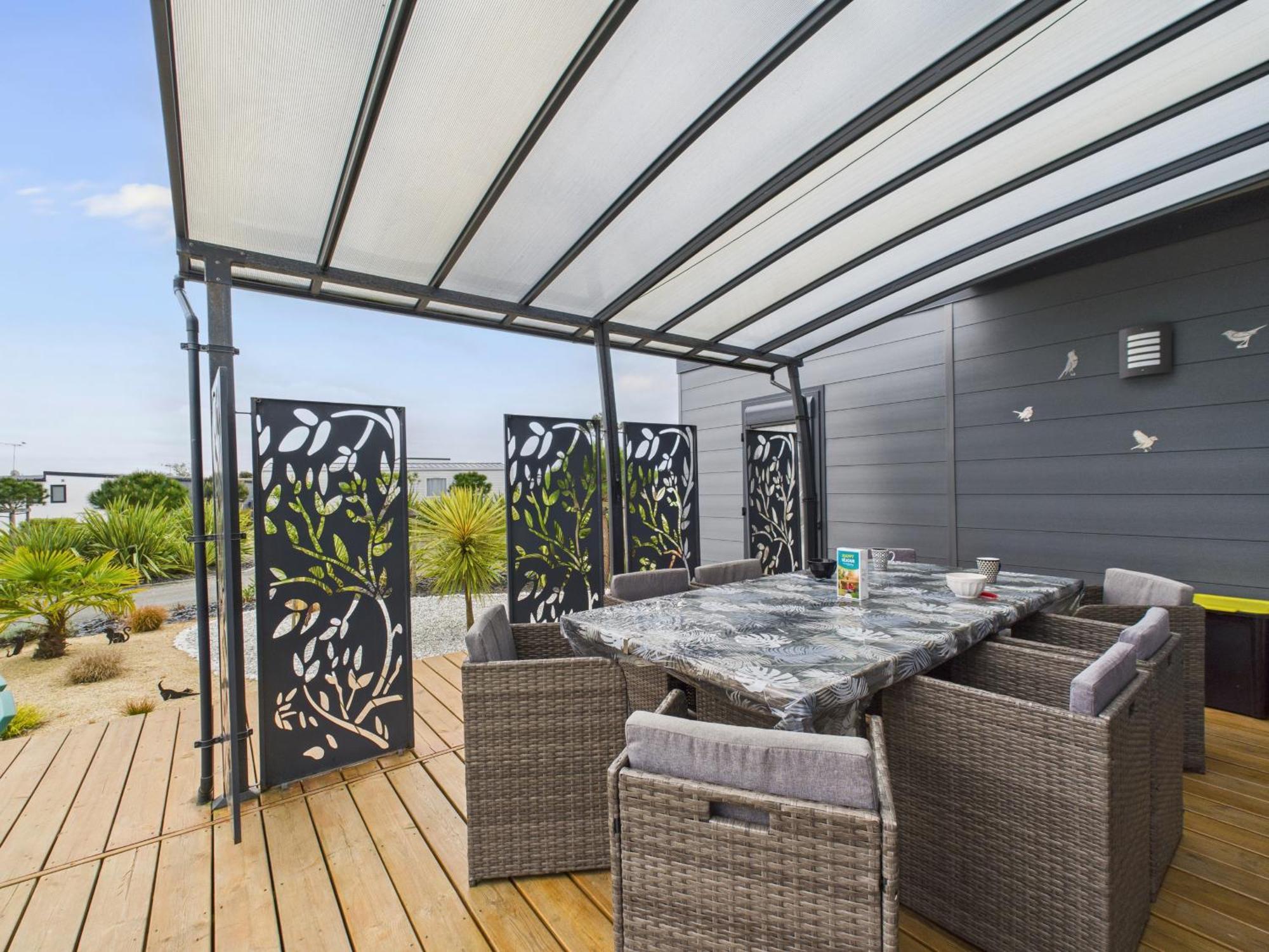 Joli Chalet Pour 6 - Domaine Avec Piscine Бретиньоль-сюр-Мер Экстерьер фото