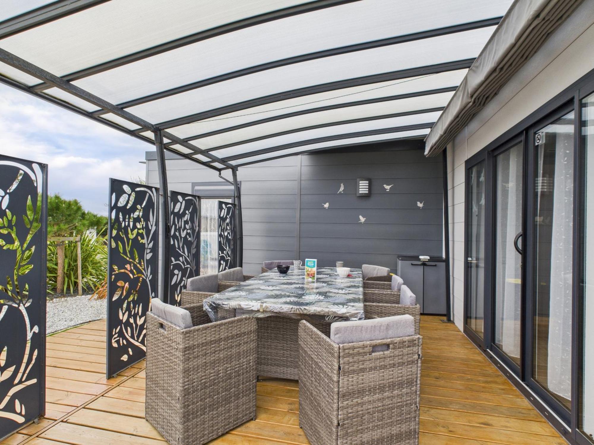 Joli Chalet Pour 6 - Domaine Avec Piscine Бретиньоль-сюр-Мер Экстерьер фото